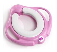 OKBABY Pinguo Soft - Riduttore per WC con Morbida Seduta Imbottita - Rosa