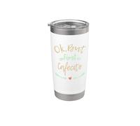 Ok But First Cafecito, Funny Coffee Saying Bicchiere termico in acciaio inox doppia parete