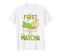 Ok, But First Matcha Cute Matcha Latte Lover Maglietta