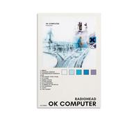 OK Computer by RadioheadClassic Characters, attore e cantante, poster celebrità con atleti famosi, poster per la casa, dipinto a olio, decorazione per la casa, 50 x 75 cm, senza cornice