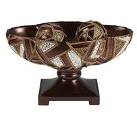 OK Lighting ok-4280b Polymosaic 25,4 cm H Polymosaic Ciotola Decorativa con Sfere