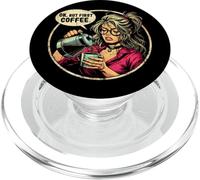 OK Ma Caffè Primo Divertente Caffè Retro PopSockets PopGrip per MagSafe