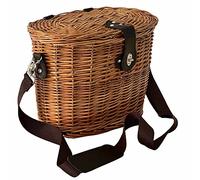 Cesto funghi grande con tracolla cm 41 x 27 x h 31 ovale