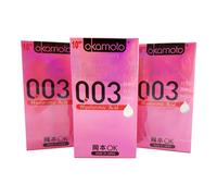Okamoto 003 Hyaluronic Acid Profilattici Umidità Lubrificante 3 Confezioni Di 30