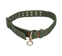 OKAT Cinghia di trazione per Bestiame, Collare per bovini Resistente all'Usura Foro a Doppia Fila Regolabile a Quattro Strati per Alimentazione di Bestiame per pascolo per Vacca per bovini(Grande)