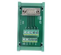 OKAT Piastra di separazione dei segnali, connettore Maschio Compatto DB9 a terminale Diritto per Cavo 14-26 AWG