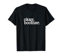 Okay Boomer Sarcastic Millennial Meme Kids Design Maglietta