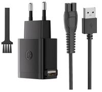 Okaywork 5V Caricatore rasoio per Philips OneBlade 360 QP2824 QP2834 QP2734 QP2724, Compatibile con Rasoi Philips/Norelco Series MG5910 MG9510 S5898 S7887, Alimentatore USB con Cavo per Trimmer Uomo