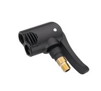 Okaywork Connettore Valvola Mandrini Pneumatica Universale 2 in 1, Testina Gonfiaggio Pneumatici, Pneumatico per Auto Adattatore a Sgancio Rapido in Ottone Clip-on
