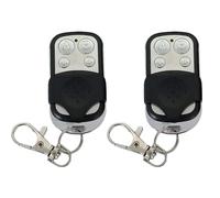 Okaywork Telecomando - Telecomandi universali per cancelli, Codice variabile a 4 pulsanti, Compatibile con telecomando per cancello 433 MHz, Telecomando cancello universali.(2 pezzi)