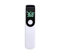 Okaywork Termometro - Termometro digitale febbre, termometro clinico febbre infrarossi, termometro frontale, display LCD, display istantaneo, dispositivo di misurazione della temperatura.(Bianco)
