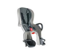 OKBABY 10+ - Seggiolino da Bicicletta Posteriore per Bambini Fi Argento e grigio