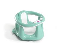 OKBABY Flipper Evolution - Seggiolino da Bagno, Anello con Seduta in Gomma Antiscivolo per il Bagnetto del Neonato 6-15 Mesi (13 kg) - Azzurro
