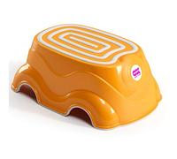OKBABY Herbie Pedana Sgabello Alzabimbo con Gomma Antiscivolo per Bambini, Arancione