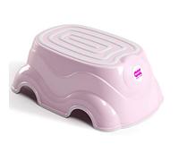 OKBABY Herbie Pedana Sgabello Alzabimbo con Gomma Antiscivolo per Bambini, Rosa