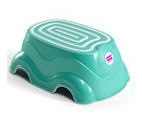 OKBABY Herbie Pedana Sgabello Alzabimbo con Gomma Antiscivolo per Bambini, Turchese