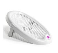 OKBABY Jelly Sdraietta da Bagno Richiudibile Morbida e Confortevole per il Bagnetto del Neonato, 0-8 Mesi (8kg), Bianco