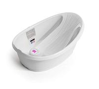 OKBABY Onda Baby Vaschetta Compatta per il Bagnetto del Neonato, 0-12 Mesi, Bianco