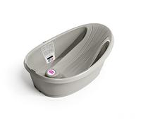 OKBABY Onda Baby Vaschetta Compatta per il Bagnetto del Neonato, 0-12 Mesi, Grigio