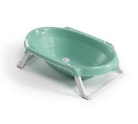 OKBABY Onda Slim - Vaschetta Pieghevole per il Bagnetto del Neonato 0-12 Mesi - Azzurro