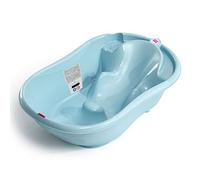 OKBABY Onda Vaschetta dal Design Ergonomico per il Bagnetto del Neonato, 0-12 Mesi, Azzurro