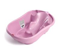 OKBABY Onda - Vaschetta dal Design Ergonomico per il Bagnetto del Neonato 0-12 Mesi - Rosa