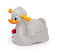 OKBABY Quack - Vasino per Bambini con Seduta Ergonomica, a Forma di Papera - Grigio