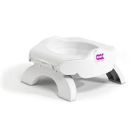 OKBABY Roady Vasino e Riduttore WC Pieghevole per Bambini per Uso Quotidiano e Viaggio, Bianco