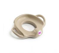 OKBABY Sofa - Riduttore per WC con Bordo Antiscivolo - Schienale Alto per Massimo Comfort e Ampie Maniglie per Massima Stabilità del Bambino - Sabbia