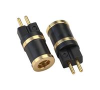 okcsc Adattatore da 0,78 mm a 2 pin maschio a MMCX femmina IEM | Connettore audio HiFi senza perdita placcato oro 24K, funziona per cavo MMCX collegato con KZ ZS10 Pro/ZSX/ZAX CCA C10/CA16