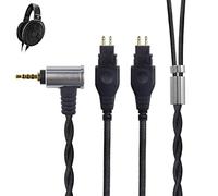 okcsc HDB2 - Cavo di ricambio per cuffie con spina L bilanciata da 2,5 mm, 4 core OFC placcato argento cavo audio per cuffie Sennheiser HD650 HD600 HD580 HD565 HD545 HD525 HD414 HD25 HD6XX 1,5 m