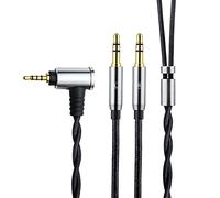 okcsc WT - Cavo audio per cuffie bilanciate da 2,5 mm, IEM HiFi da 2,5 mm maschio a doppio maschio da 3,5 mm, cavo audio di ricambio per cuffie Hifiman SUNDARA Ananda HE4XX HE-350 HE1000 HE-400i