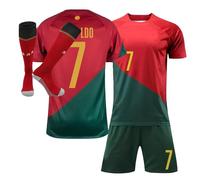 Okdance Kit da calcio per bambini, nuovo kit da calcio per ragazzi, maglia da calcio per casa e fuori casa, set di abbigliamento da allenamento regalo per ragazzi e ragazze, A, 8-9 Anni