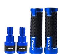 OKDJX Motocicletta Maniglia Motociclo estremità Dell'impugnatura del Manubrio Plus estremità Suggerimenti Tappi per Yamaha TMAX 500 T-Max 530 T Max 560 2008-2019(Blue)