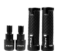 OKDJX Motocicletta Maniglia Motociclo estremità Dell'impugnatura del Manubrio Plus estremità Suggerimenti Tappi per Yamaha TMAX 500 T-Max 530 T Max 560 2008-2019(Black)