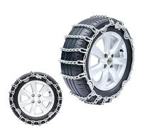 OKDTA Set di 2 Catene da Neve per Tutte Le Stagioni, Adatte a 185-245 mm - Catene Antiscivolo per Auto, SUV, Installazione Senza Problemi 215mm