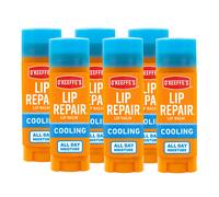 OKeeffes Balsamo labbra rinfrescante e riparatore per labbra secche e screpolate, confezione da 6 stick