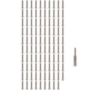 Okeeyseda 100PZ 1.9 2.2 Wheel Rim Imperial M2 Vite Decorazione per 1/10 RC Crawler SCX10 90046 AXI03007 TRX4, B