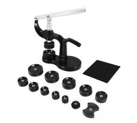 Okeeyseda 14Pcs Orologio Set, 18mm A 50mm Cassa 'orologio PiÙ Vicino, Kit Di Riparazione 'orologio (Nero)