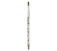 Okeeyseda 1Pc per Unghie Acrilica nel Zibellino Kolinsky nel Rosa con Pennello per Unghie Glitter con Flusso Liquido per Strumento per Nail Art 10