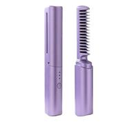 Okeeyseda 2In1 Piastra per Capelli Professionale Fili, Bigodino, Pettine, Riscaldamento Rapido, Negativi, Stiratura, Arricciatura, Strumenti per Lo Styling-A