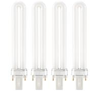 Okeeyseda 4 x 9W lampadina UV del tubo ricambi per 36w manicure macchina
