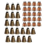 Okeeyseda 40 Pezzi per Bovini Capre Animali da Fattoria Campana In Forte Piccola Campana In Metallo per Mucca In Metallo
