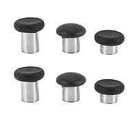 Okeeyseda 6 in 1 Scambiare Thumbstick Grips Sostituzione Parti Per One Elite Controllore - Nero