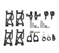 Okeeyseda Base per Braccio Oscillante in Metallo Base C Sede del Posteriore Parti di Aggiornamento per 144001 1/14 RC Car, Grey