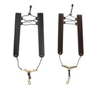 Okeeyseda Cinghie per Sassofono Tracolla Pieghevole In Pelle PU Accessori per Strumenti A Fiato Tracolla per Sassofono