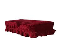 Okeeyseda Copertura per Pianoforte Copertura per Doppia Pianoforte In Velluto Dorato Copertura per Pianoforte Spessa Antipolvere Guzheng Copertura per Pianoforte, C