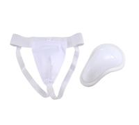 Okeeyseda Coppa Protezione Inguine da Uomo Muay Protezione Inguine Ventilata Regolabile, Allenamento per Combattimento Karate M