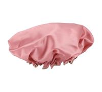 Okeeyseda Cuffia da Doccia un Doppio Strato Impermeabile da per il Bagno Capelli Lunghi Copricapo da Bagno Copricapo Olio per Capelli Cappuccio per Capelli Secchi Rosa
