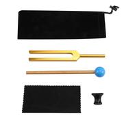 Okeeyseda Diapason 432 Hz con, per La Terapia Curativa del Suono e Lo Yoga, Diapason In Lega di Alluminio Dorato